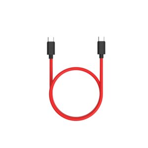 1 Meter PVC Red Type C to USB Charge Cable