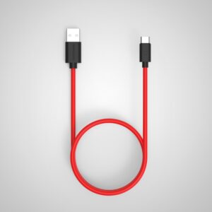 1.5 Meter TPE Red Type C to USB Charge Cable