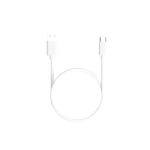 PVC 1 Meter PVC White Type C to USB Charge Cable